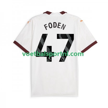 Manchester City Phil Foden 47 Uit Shirt 2023-24